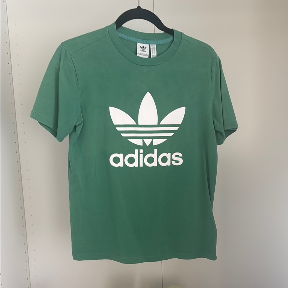 Adidas Green Short Sleeve Tee
